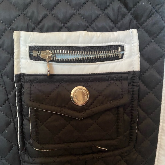 LAUNDRY BY SHELLI SEGAL Quilted JACKET Sz L - Picture 4 of 16